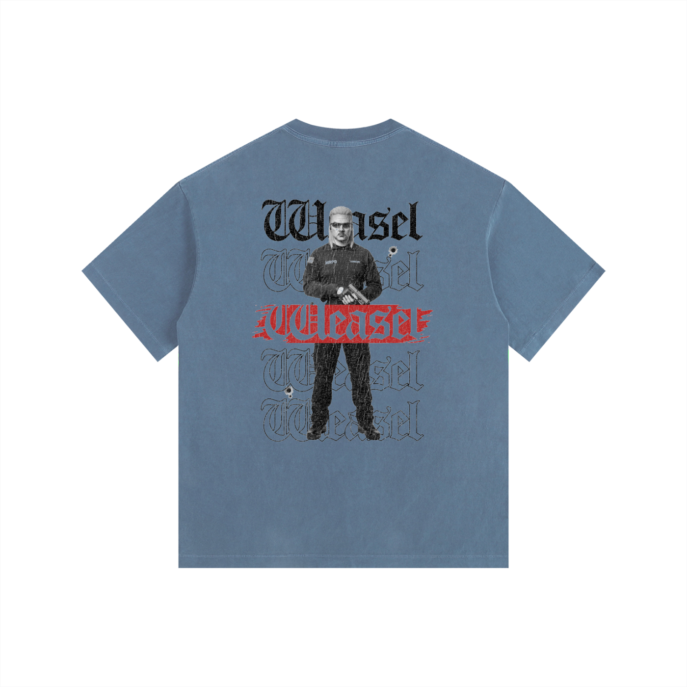 'The Weasel' Oversized Cotton T-Shirt