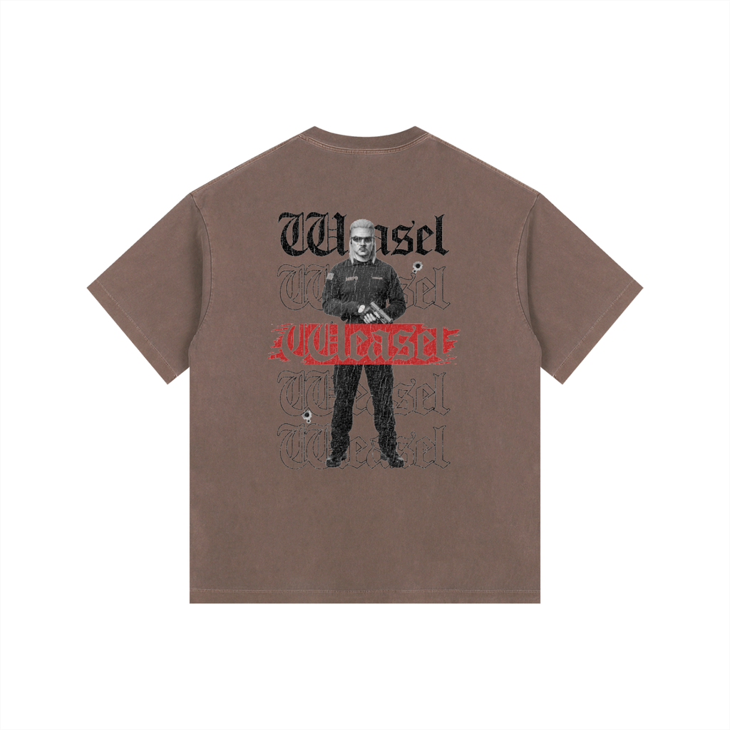 'The Weasel' Oversized Cotton T-Shirt