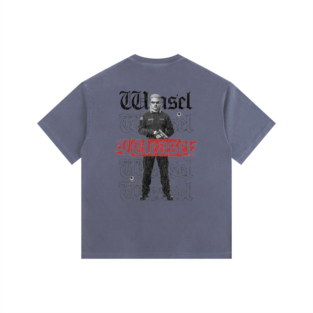 'The Weasel' Oversized Cotton T-Shirt
