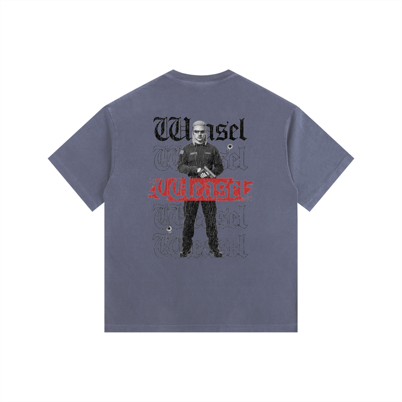 'The Weasel' Oversized Cotton T-Shirt
