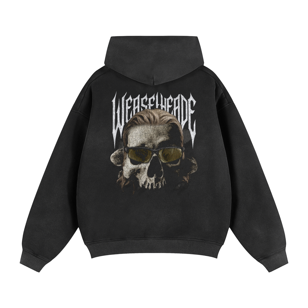 'The Skull of Weaselheade' Boxy Fleece Hoodie
