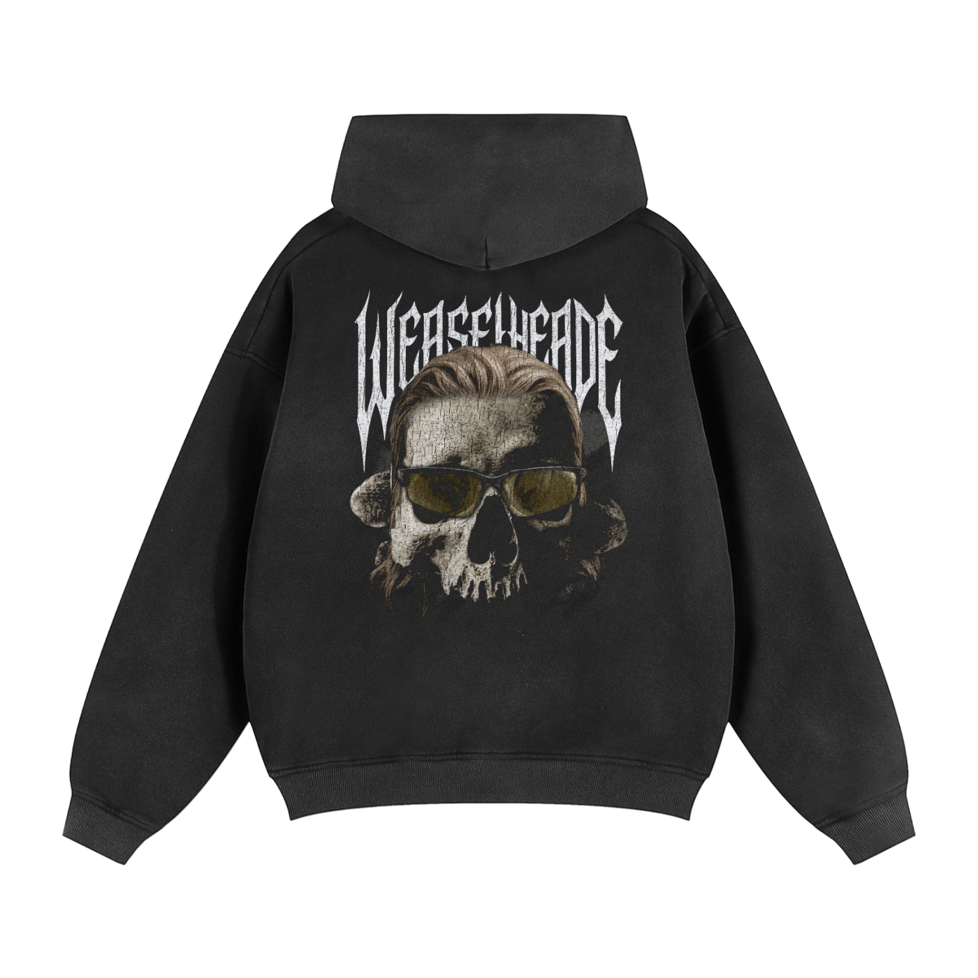 'The Skull of Weaselheade' Boxy Fleece Hoodie