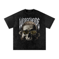 'Skull of Weaselheade' Oversized Cotton T-Shirt