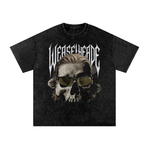 'Skull of Weaselheade' Oversized Cotton T-Shirt
