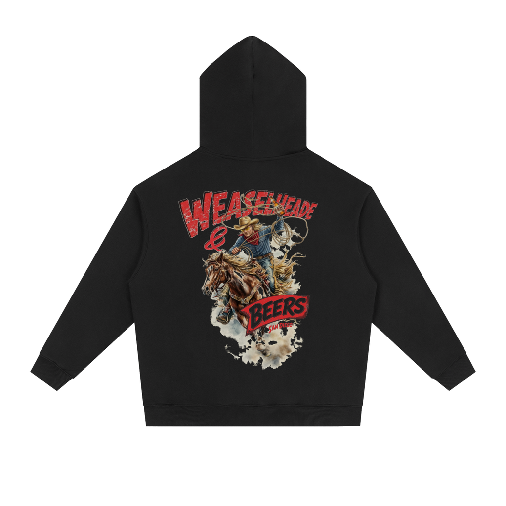 'Weaselheade and Beers' Essential Heavyweight Hoodie