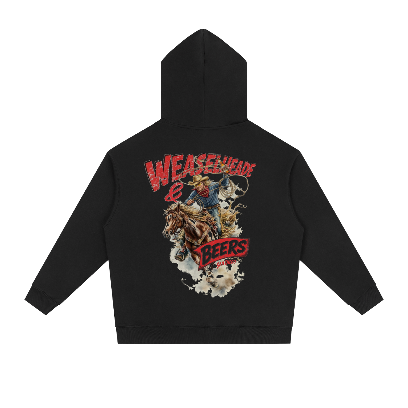 'Weaselheade and Beers' Essential Heavyweight Hoodie