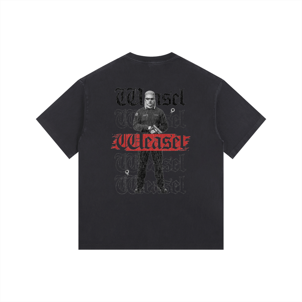 'The Weasel' Oversized Cotton T-Shirt