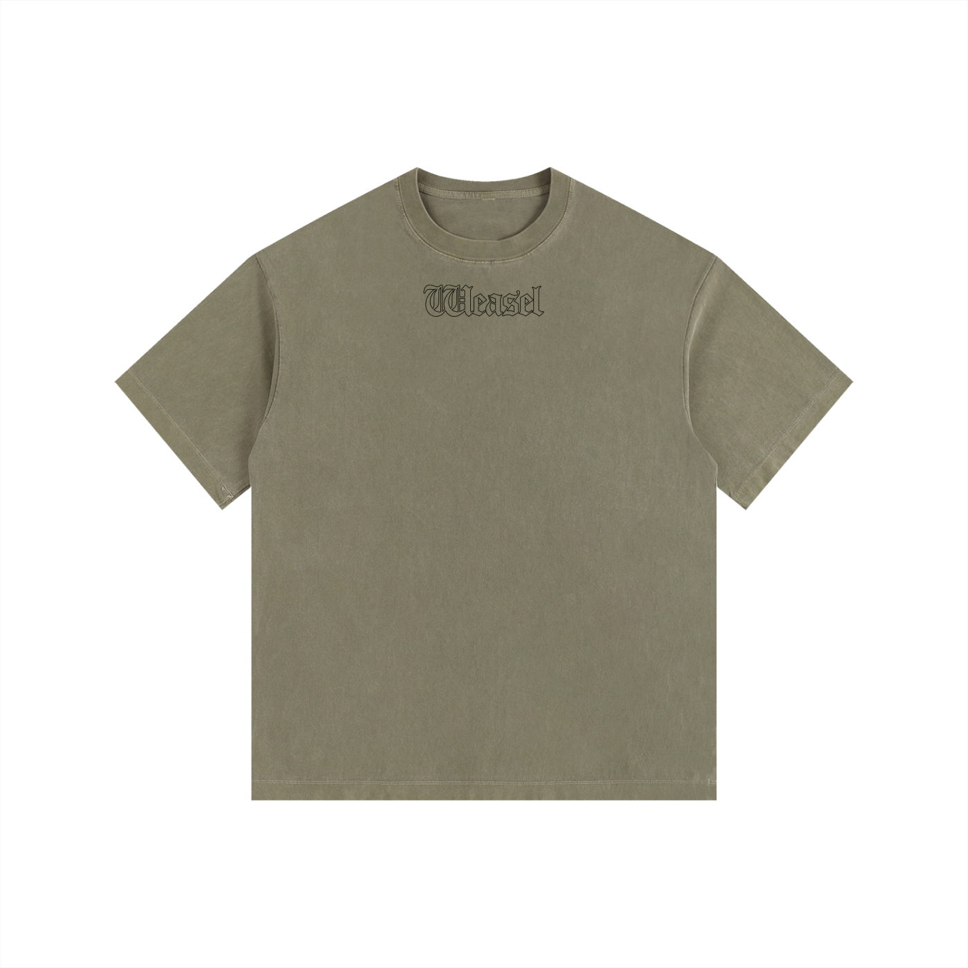 'The Weasel' Vintage Washed Oversized Cotton T-Shirt