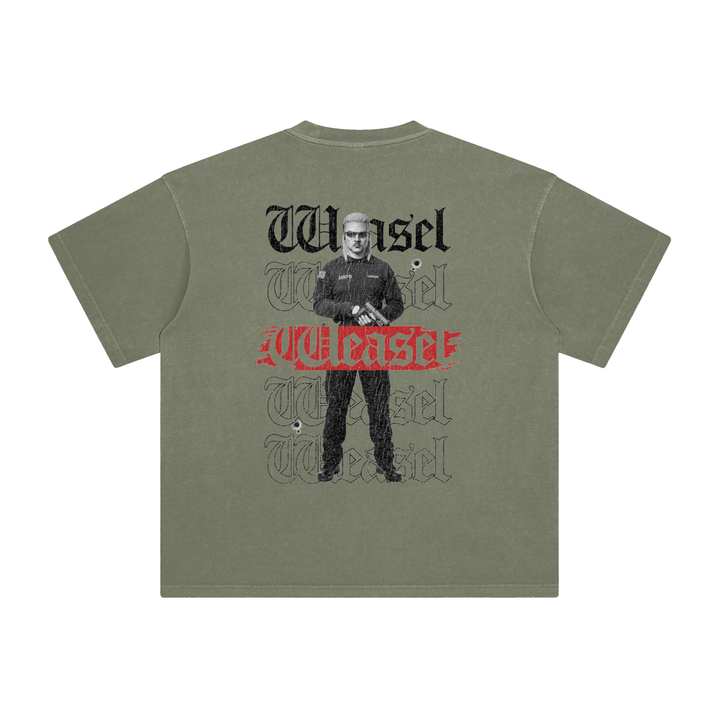 'The Weasel' Washed T-Shirt