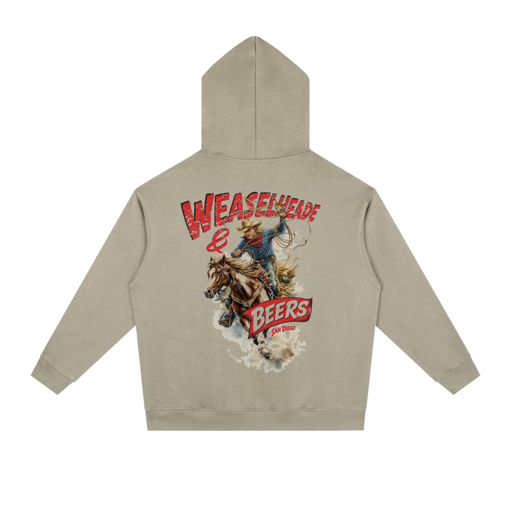 'Weaselheade and Beers' Essential Heavyweight Hoodie