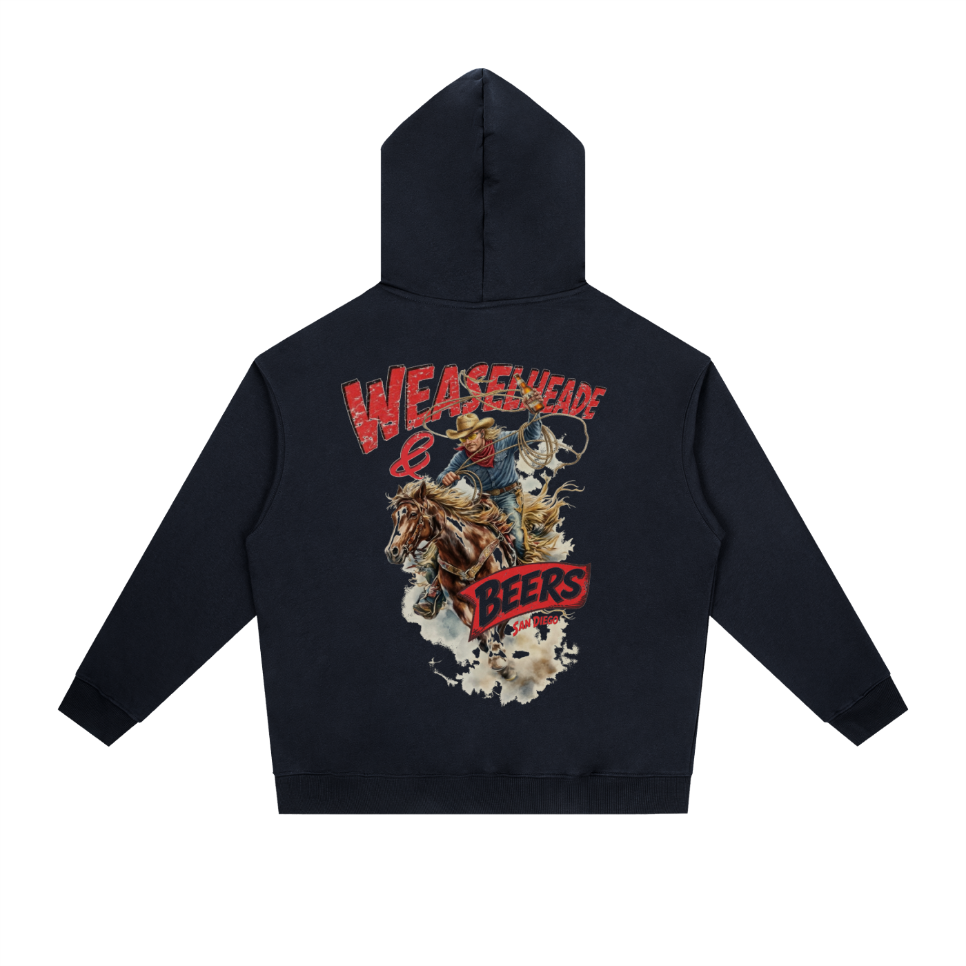 'Weaselheade and Beers' Essential Heavyweight Hoodie