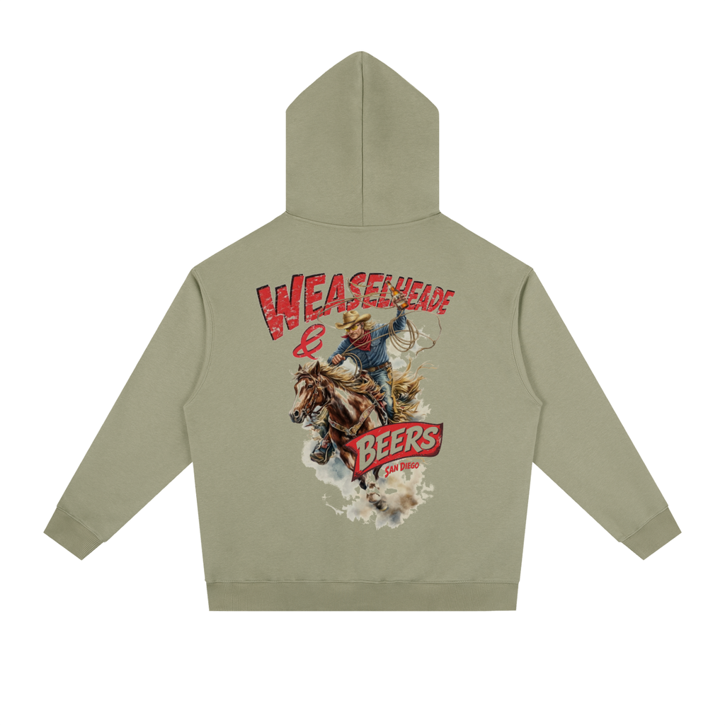 'Weaselheade and Beers' Essential Heavyweight Hoodie