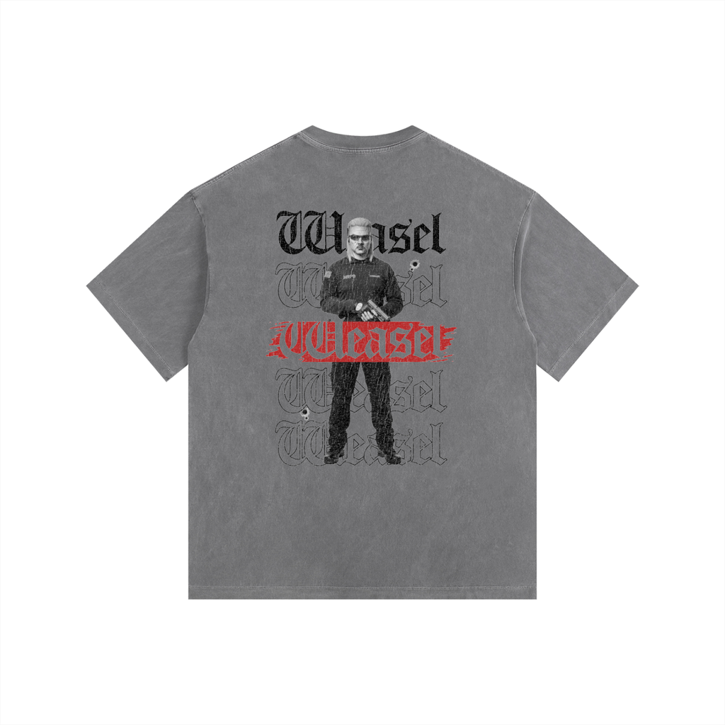 'The Weasel' Oversized Cotton T-Shirt