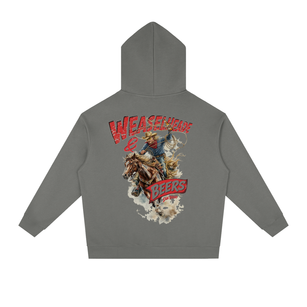 'Weaselheade and Beers' Essential Heavyweight Hoodie