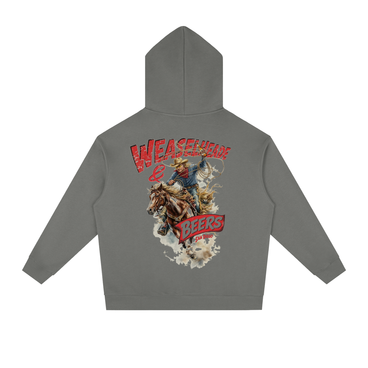 'Weaselheade and Beers' Essential Heavyweight Hoodie