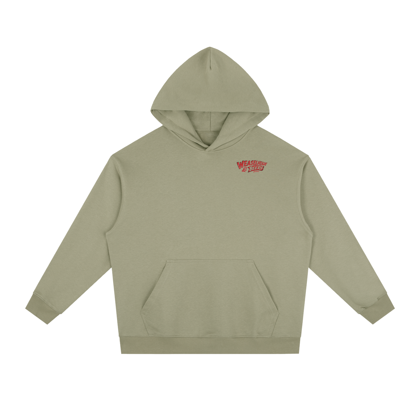 'Weaselheade and Beers' Essential Heavyweight Hoodie